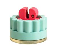 Kitchen Sharpener Tool, Suction Cutter Gadget, Portable Blade Sharpeners with Suction, Heavy Duty Metal Sharpeners with Grip, Ergonomic Modern Style, Convenient Aid for Outdoor Travel