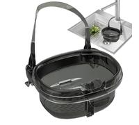 Kitchen Sink Food Waste Catcher With Faucet Mount Design