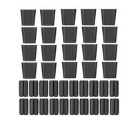 Kitchen Sink Rack Replacement Feet 40 Piece Silicone Caps-Anti Scratch Protective Grate Covers, Sink Grid Stability Support, Durable Non-Slip Cushion Pads, Quick Install Utility Accessory, Household B