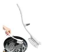 Kitchen Sink Scrub Brush, Stiff Bristle Dish Scrubber, Long Handle Cleaning Tool for Pots Pans Stove Sink Shower, Ergonomic Grip Durable PP Bristles for Tough Cleaning Tasks