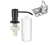 Kitchen Sink Soap Dispenser - 350ml/500ml Liquid Soap Bottle, 360 Degree Rotating Hand Pump, Durable Kitchen Sink Tool | Perfect For Dishwashing Countertop Bathroom Cleaning Home Use