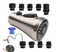 Kitchen Sink Sprayer Head - Pull Out 2-Mode Easy-Install Attachment