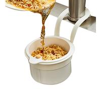 Kitchen Sink Strainer, Hangable Filter Basket, 5.12x5.59x7.95 Inch Food Catcher Waste Tool & Fruit Washing Aid, Restaurant Buffet, Strong Drain Protector, and Kitchens Cleanup