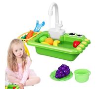 Kitchen Sink Toys Electric Play Sink with Running Water