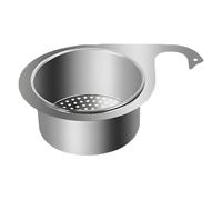 Kitchen Sink Waste Filter, Sink Filter Rack For Kitchen, Multifunctional Kitchen Basket, Stainless Steel Swan Sink Strainer Basket Drain Basket Swan Drain Rack, For Filter Kitchen