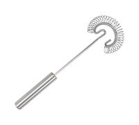 Kitchen Spiral Whisk - 27 cm Efficient Mixing & Whipping | Salsas de grava y batters | Stainless Steel Handheld Whisk,Cooking Baking & Outdoor Use | Easy To Clean Dishwasher Safe Tool For Chefs Bakers