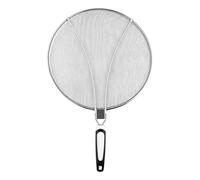 Kitchen Splatter Guard, Round Splatter Screen, 29cm Stainless Steel Fine Mesh Cooking Shield for Oil and Grease Protection, Heat Resistant Function for Frying Bacon, Chicken, Fries Use, Cookware Tool
