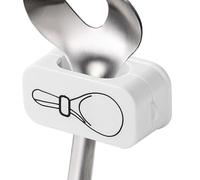 Kitchen Spoon Display Stand - Rice Spoon Stand, Wall Mounted Organizer with Sturdy Design for Rice Spoons Spatulas Cabinet Counter Restaurant Apartment Cooking Storage Tools