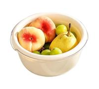 Kitchen Strainer - Double Layer Colander | 16.5cm Fruit & Veggie Washer
