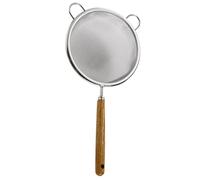 Kitchen Strainers, Stainless Steel Colander, Flour Sifter, Fine Mesh Sieve, Multipurpose Cooking Tool for Vegetables, Baking, Noodles, Pasta, Flour, Rice, Baby Food Preparation, 8.15 X 3.94 Inches