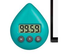 Kitchen Timer - ABS 3.15 Inches Waterproof | Digital Work Timer with Suction Cup, LCD Display Reminder For Baking, Cooking, Reading, Sports, Shower and Kitchen Use