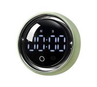 Kitchen Timer Digital - ABS Magnetic Smart Voice Countdown Timer, Rotary Knob Cooking Timers | Study Workout Baking Alarm Clock For Chefs Adults Students Teaching Kitchen Learning Use