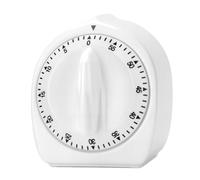Kitchen Timer Mechanical - 60-Min Wind Up Countdown With Loud Alarm, Visual Baking Timer For Office School Classroom Kitchen Study Work Learning Time Management
