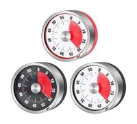 Kitchen Timer - Mechanical Countdown Cooking Timer, Magnetic Time Control Device, No Battery Required Timing Tool For Food Preparation, Study Session, Workout Tracking | For Home Kitchen Meal
