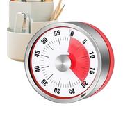 Kitchen Timer - Mechanical Kitchen Cooking Timer | Magnetic Countdown Timepiece with No Batteries Required For Meal Prep Gym Dorm Study Room Time Management