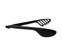 Kitchen Tongs - 11.42 Inches Spoon-Shaped BBQ Grill Tongs Multifunctional Pasta | Nylon Kitchen Utensils | Detachable Spatula For Daily Family Cooking, Thanksgiving