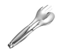 Kitchen Tongs, Heat Resistant Cooking Clamp, 7.95IN Stainless Steel Serving Tongs with Durable Build, Kitchen Barbecue Accessory, Cooking Tong with Sturdy Design for Restaurant Outdoor