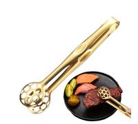 Kitchen Tongs, Stainless Steel Grilling Tongs, Heat Resistant Heavy Duty Locking Clamp for Cooking BBQ, 12 Inch Food with Non Slip Grip, Sturdy Metal Serving Utensil, Multi Purpose Kitchen Tool