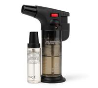 Kitchen Torch, Mini burner with refill 15ml, Rechargeable Torch with Safety Lock and Adjustable Flame (Gas Included)