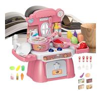 Kitchen Toys For Kids, Pretend Play Cooking Set, 24 Pieces Educational Toys, Preschool Learning Activities, Boys Girls Birthday Christmas Party Favors Home, 13.58 X 11.81 X 6.5 In