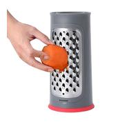 Kitchen Utensil Holder - 10×10×19.6 Cm Pp Stainless Steel Multifunctional Stand, 2 In 1 Storage Container | Integrated Cheese Grater With Spacious Compartment, Durable Design for Fork Spoon Spatula Fr