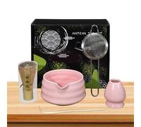 Kitchen Utensils & Gadgets | Juego de 5 piezas de té Matcha Set Authentic Design - Professional Matcha Whisk Set Matcha Kit for Matcha Lovers Novices Family Friends Colleagues