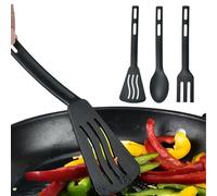 Kitchen Utensils Set - 2.56 Inches, Nylon Kitchen Utensils Set | Non Stick Spatulas, Comfortable Handle, Cookware Accessories For Camping Hiking Outdoor