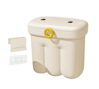 Kitchen Waste Bins - Colgando Kitchen Bin With Lid - Kitchens Food Waste Bin, Wall Mounted Wastee Bins Trash Can For Rv Dorm Cabinet Cupboard Countertop Bedroom Camping Bathroom