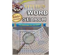 Kitchen Word Search: Deliciously Fun Word Puzzles for Home Cooks and Foodies