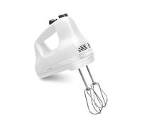 KitchenAid 5KHM5110EWH Batidora de mano blanca de 5 velocidades Garantía oficial
