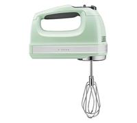 KitchenAid 5KHM9212BPT - Batidora de mano de 9 velocidades, potente motor CC, con 5 accesorios de acero inoxidable (batidores, batidores, ganchos de masa, varilla de mezcla) y bolsa de almacenamiento