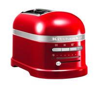 Kitchenaid 5KMT2204 ECA Tostador para 2 Rebanadas, Rojo Manzana, Extra-Anchas, Sensor Térmico Electrónico