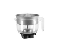 KitchenAid 5KSB1CPA - Exprimidor de cítricos, plástico, transparente y gris