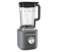 KitchenAid 5KSB2073EDG Pure Power Batidora de Vaso, Motor Potente con Jarra de 2L sin BPA, 10 Velocidades, Programas para Hielo y Smoothies, Cuchilla Asimétrica Inox, Gris Marengo