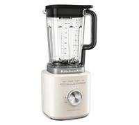 KitchenAid 5KSB2073EPL Pure Power Batidora de Vaso, Motor Potente con Jarra de 2L sin BPA, 10 Velocidades, Programas para Hielo y Smoothies, Cuchilla Asimétrica Inox, Porcelain White