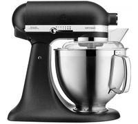 KitchenAid 5KSM185PSEBK Batidora de Varillas Artisan 4,8L, Negro Trufa