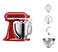 Kitchenaid artisan 5ksm185ps robot de cocina 300 w 4,8 l rojo