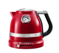 KitchenAid Artisan Hervidor de agua 1,5L Temperatura Variable Empire Red | Té, café e infusiones en su punto exacto; jarra de acero con filtro antical extraíble y diseño icónico duradero