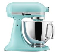 KitchenAid Batidora amasadora - Artisan - Robot de Cocina con Cabezal Inclinable - Amasadora con 3 Accesorios -Batidora de repostería con Bol de Acero Inoxidable - 4,8 L - Agua mineral