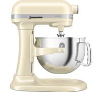 KitchenAid Artisan Robot de Cocina Bol Elevable 5,6L Almendra | Amasa, mezcla y monta grandes cantidades para toda la familia; curvas clásicas y construcción metálica hecha para durar