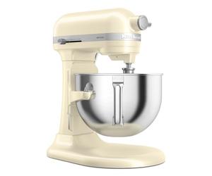 KitchenAid Artisan Robot de Cocina Bol Elevable 5,6L Negro mate | Amasa, mezcla y monta grandes cantidades para toda la familia; curvas clásicas y construcción metálica hecha para durar