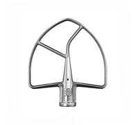 KitchenAid BATIDOR PLANO DE ACERO INOXIDABLE PARA BATIDORAS AMASADORAS GRANDES CON BOL ELEVABLE 5K7SFB