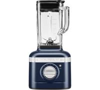 KitchenAid Batidora de vaso K400 - Recipiente de vaso de 1,4 L - Batidora eléctrica - Procesador de alimentos multifunción - 1200 W - 3 programas preajustes y 5 velocidades - Azul tinta