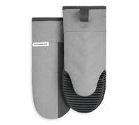 KitchenAid Beacon - Juego de Guantes de Horno Antideslizantes de Dos Tonos, Gris frío/Gris escarchado, 5.75 x 13 Pulgadas, 2 Piezas