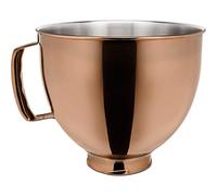 KitchenAid Bol de Acero Inoxidable 4.7L, Acabado Cobre Radiante, Apto para Lavavajillas, Compatible con Batidoras de Cabezal Inclinable 4.3L y 4.7L