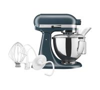 KitchenAid Classic Batidora Amasadora 4.3L, 10 Velocidades con Arranque Suave, Pala, Gancho y Varilla, Acción Planetaria, 59 Puntos de Contacto, Blue Steel