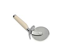 KitchenAid Cortador de Pizza de Acero Inoxidable y Mango Ergonómico, Beige