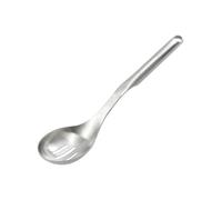 KitchenAid Cuchara ranurada de acero inoxidable premium, cuchara grande para servir