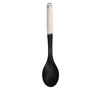 KitchenAid Cucharón Largo de Cocina con Mango Ergonómico, Negro y Beige