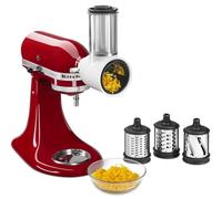 KitchenAid Fresh Prep - Accesorio para rebanadora/trituradora, color blanco